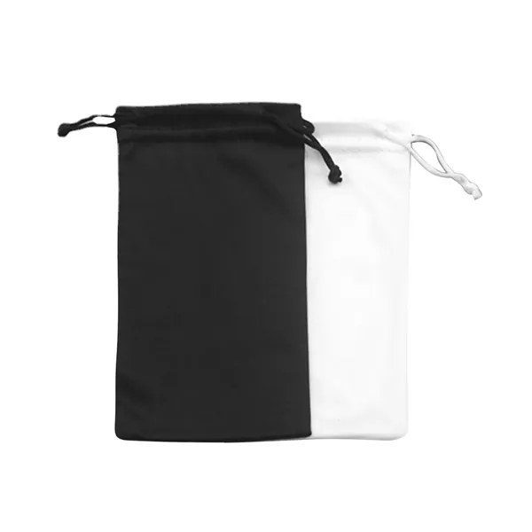 Sublimation Microfiber Glass Cleaning Cloth Bag - Sublimation Microfiber Glass Cleaning Cloth Bag - Image 1 of 6