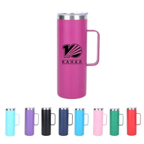 20 Oz Double Wall Stainless Steel Mug - 20 Oz Double Wall Stainless Steel Mug - Image 0 of 0