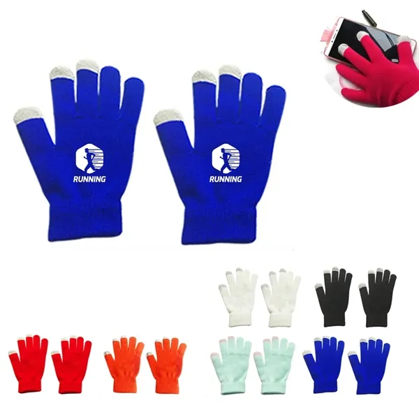 Customized Touch Screen Knitted Gloves - Customized Touch Screen Knitted Gloves - Image 0 of 0