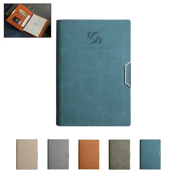 Soft PU Leather Loose leaf Magnetic Notebook - Soft PU Leather Loose leaf Magnetic Notebook - Image 0 of 0