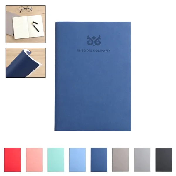 A5 Size Soft PU Leather Notebook - A5 Size Soft PU Leather Notebook - Image 0 of 0