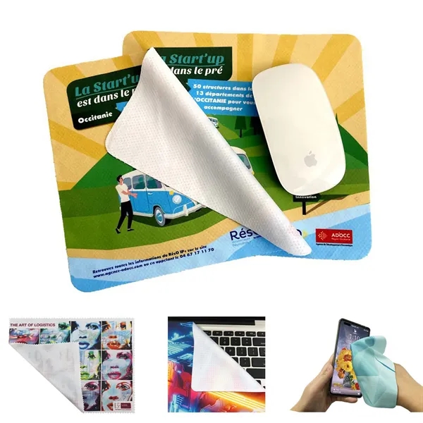 Anti slip Microfiber Mouse Pad / Cleaning Cloth - Anti slip Microfiber Mouse Pad / Cleaning Cloth - Image 0 of 0