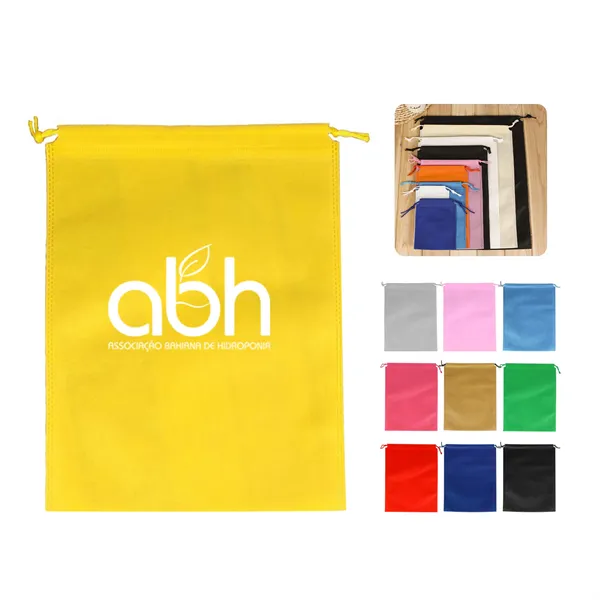 Non woven Drawstring Shoes Organizer Bag - Non woven Drawstring Shoes Organizer Bag - Image 0 of 15