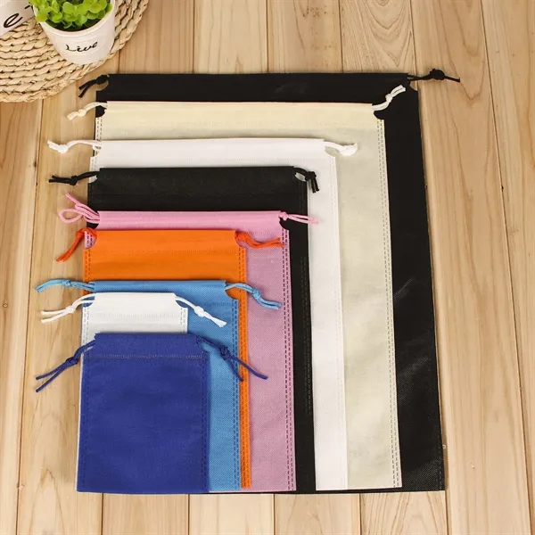 Non woven Drawstring Shoes Organizer Bag - Non woven Drawstring Shoes Organizer Bag - Image 14 of 15