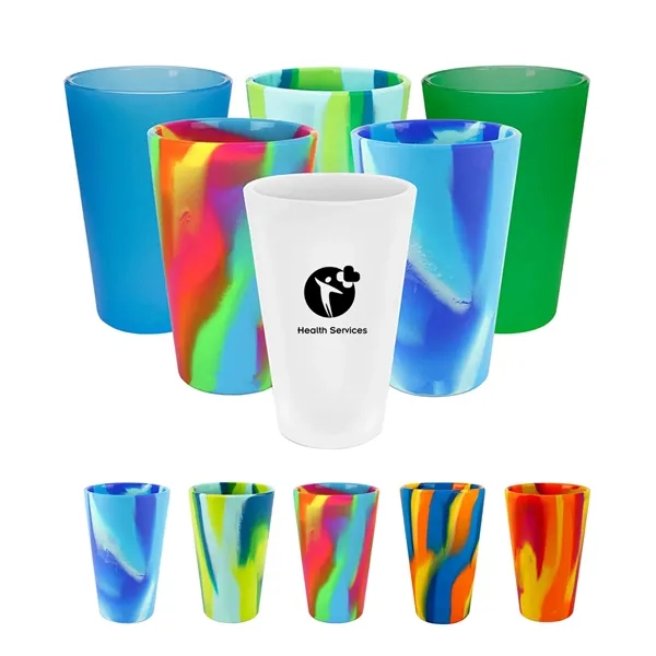 3.4 OZ Silicone Wine Pint Glass - 3.4 OZ Silicone Wine Pint Glass - Image 0 of 7