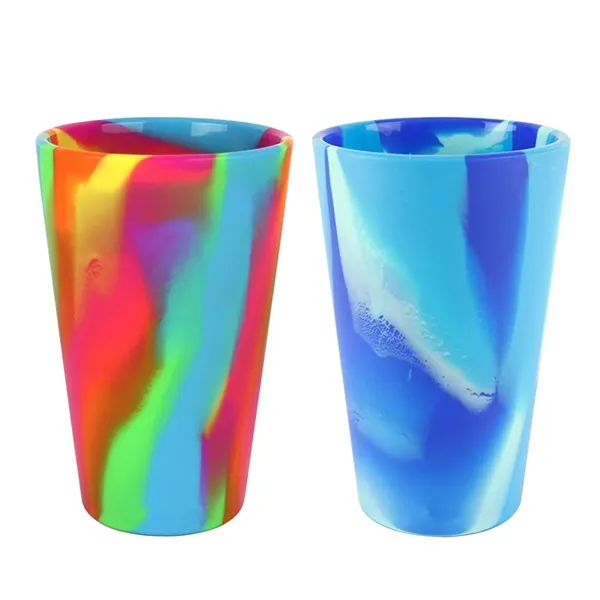 3.4 OZ Silicone Wine Pint Glass - 3.4 OZ Silicone Wine Pint Glass - Image 1 of 7