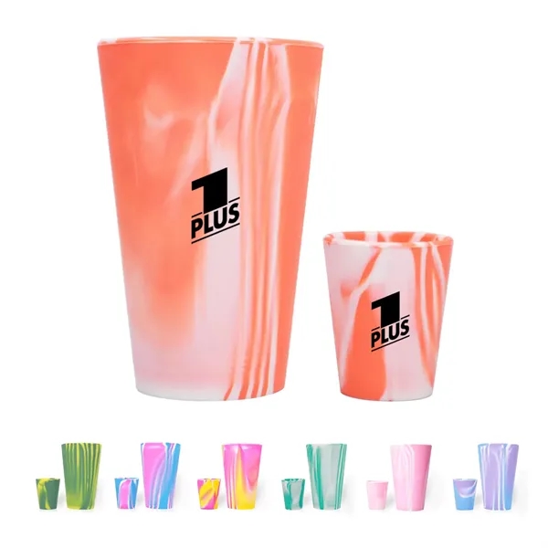 14 OZ Silicone Wine Pint Glass - 14 OZ Silicone Wine Pint Glass - Image 0 of 6