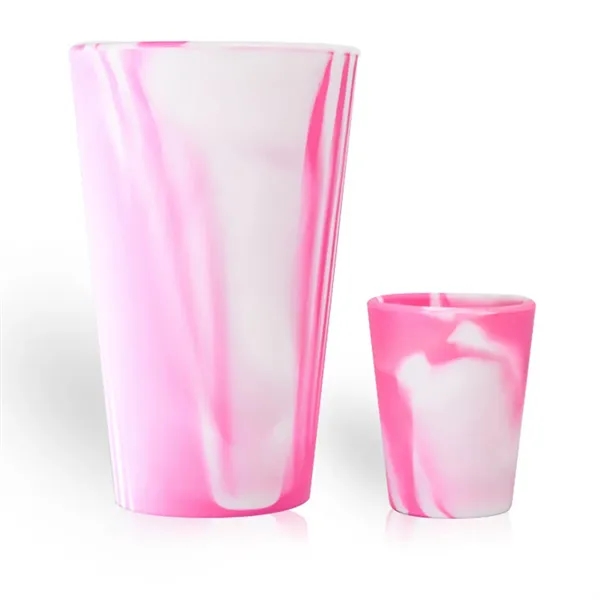 14 OZ Silicone Wine Pint Glass - 14 OZ Silicone Wine Pint Glass - Image 1 of 6