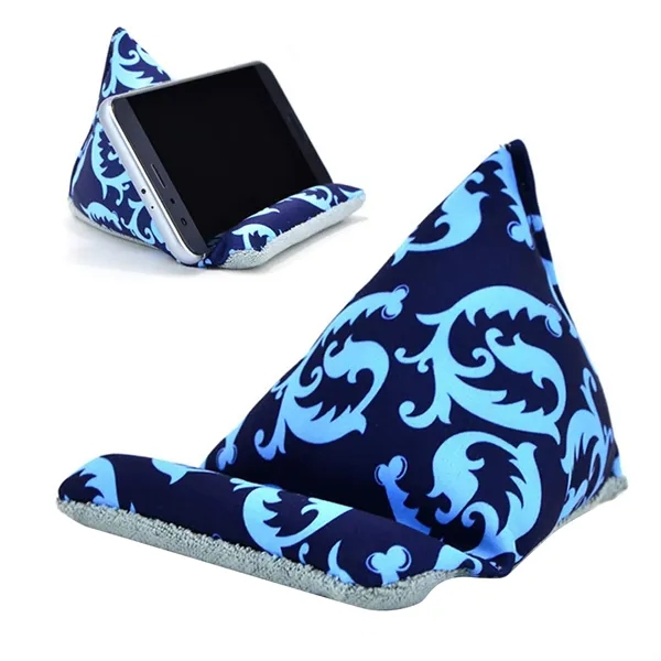 Microfiber Pyramid Mobile Device Stand - Microfiber Pyramid Mobile Device Stand - Image 4 of 7
