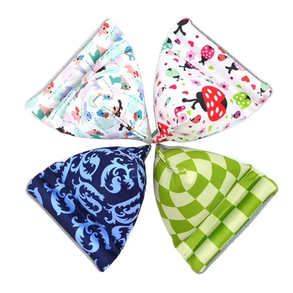 Microfiber Pyramid Mobile Device Stand - Microfiber Pyramid Mobile Device Stand - Image 7 of 7