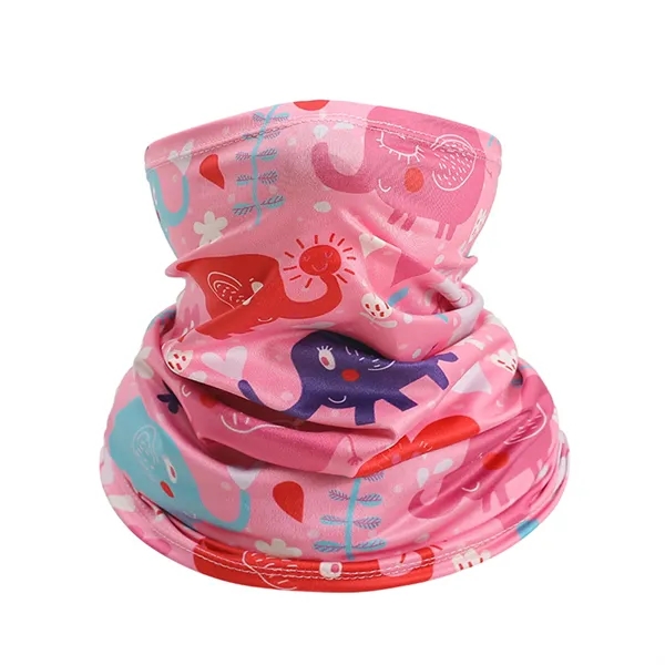 9"x20" Single Layer Lycra Full Color Tube Neck Gaiter - 9"x20" Single Layer Lycra Full Color Tube Neck Gaiter - Image 1 of 17