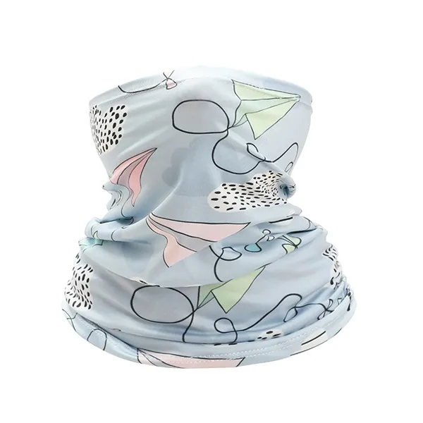 9"x20" Single Layer Lycra Full Color Tube Neck Gaiter - 9"x20" Single Layer Lycra Full Color Tube Neck Gaiter - Image 4 of 17