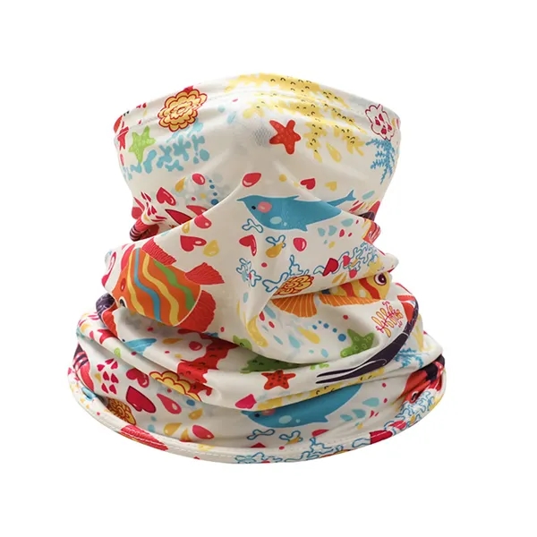 9"x20" Single Layer Lycra Full Color Tube Neck Gaiter - 9"x20" Single Layer Lycra Full Color Tube Neck Gaiter - Image 5 of 17