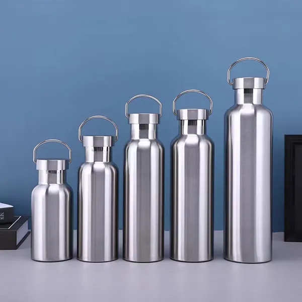 18OZ Stainless Steel Double Wall Water Bottle Handle - 18OZ Stainless Steel Double Wall Water Bottle Handle - Image 5 of 8
