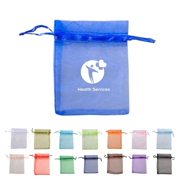 5"X7" Organza Drawstring Pouch - 5"X7" Organza Drawstring Pouch - Image 0 of 24