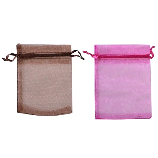 5"X7" Organza Drawstring Pouch - 5"X7" Organza Drawstring Pouch - Image 5 of 24