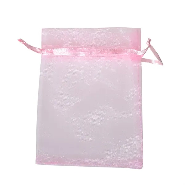 5"X7" Organza Drawstring Pouch - 5"X7" Organza Drawstring Pouch - Image 10 of 24