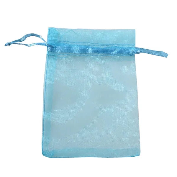 5"X7" Organza Drawstring Pouch - 5"X7" Organza Drawstring Pouch - Image 22 of 24