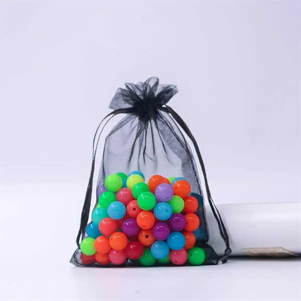 5"X7" Organza Drawstring Pouch - 5"X7" Organza Drawstring Pouch - Image 23 of 24