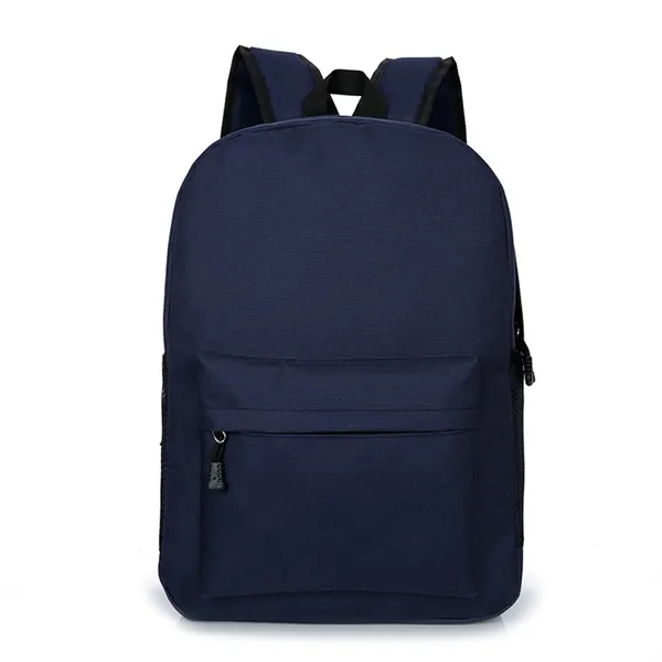 Classic Budget Backpack With Water Bottle Pocket - Classic Budget Backpack With Water Bottle Pocket - Image 1 of 12
