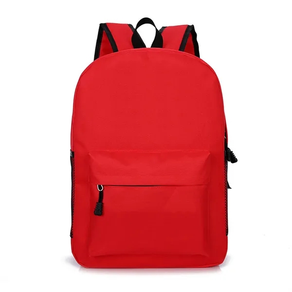 Classic Budget Backpack With Water Bottle Pocket - Classic Budget Backpack With Water Bottle Pocket - Image 2 of 12