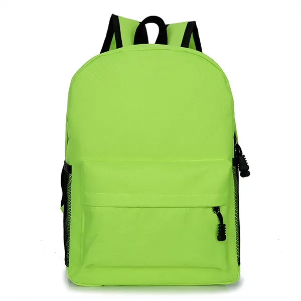 Classic Budget Backpack With Water Bottle Pocket - Classic Budget Backpack With Water Bottle Pocket - Image 6 of 12