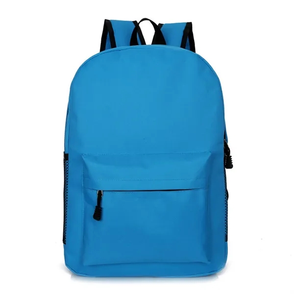 Classic Budget Backpack With Water Bottle Pocket - Classic Budget Backpack With Water Bottle Pocket - Image 7 of 12