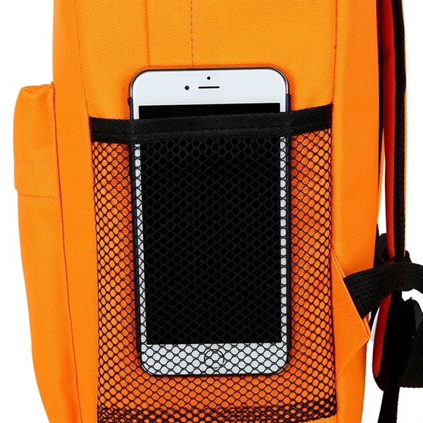 Classic Budget Backpack With Water Bottle Pocket - Classic Budget Backpack With Water Bottle Pocket - Image 10 of 12