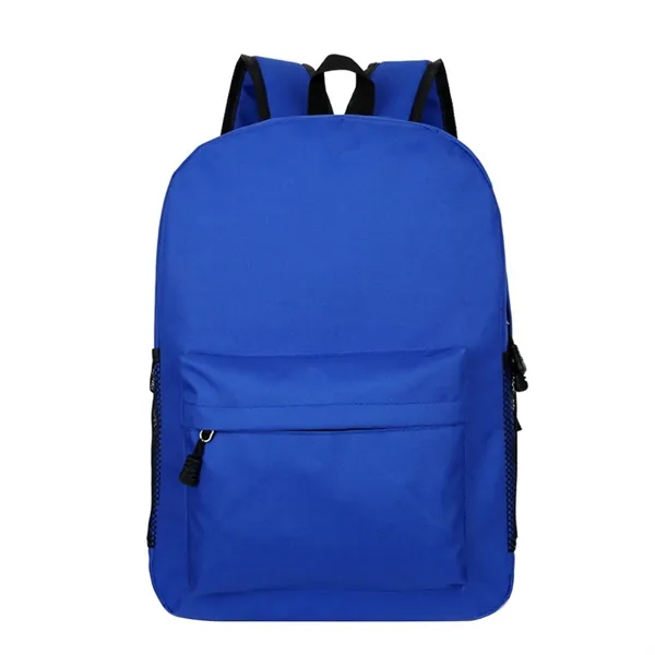 Classic Budget Backpack With Water Bottle Pocket - Classic Budget Backpack With Water Bottle Pocket - Image 11 of 12
