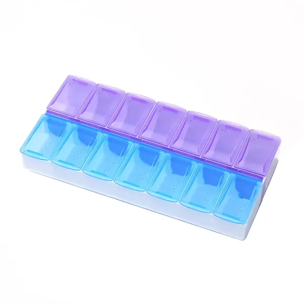 7 Day Pill Box Medicine Tablet Dispenser Organizer - 7 Day Pill Box Medicine Tablet Dispenser Organizer - Image 9 of 9