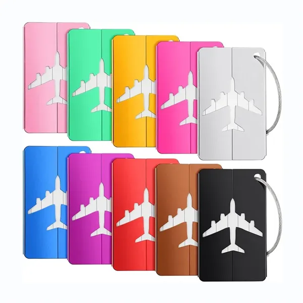 Aluminium Metal Travel Luggage Tags - Aluminium Metal Travel Luggage Tags - Image 0 of 1
