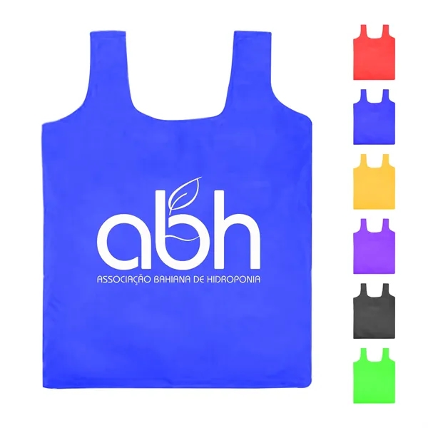 Shirt Type Foldable Grocery Tote Bag - Shirt Type Foldable Grocery Tote Bag - Image 0 of 0