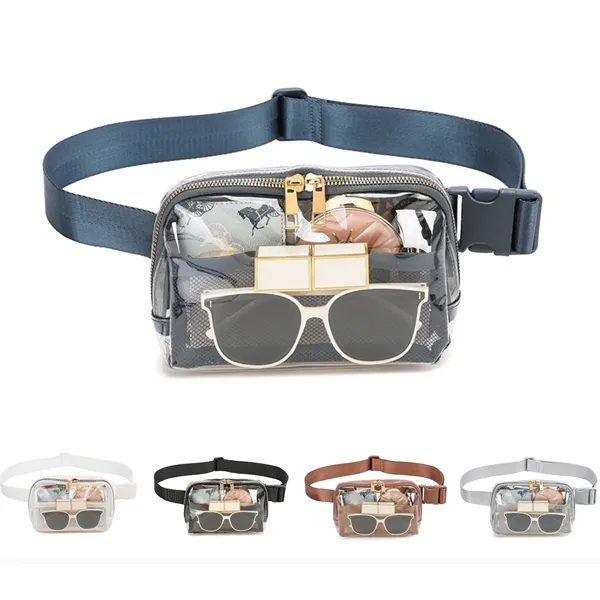 Clear PVC Transparent Fanny Pack - Clear PVC Transparent Fanny Pack - Image 0 of 0