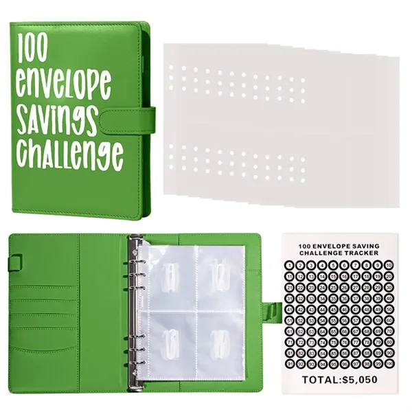 100 Envelope Challenge Binder - 100 Envelope Challenge Binder - Image 4 of 22