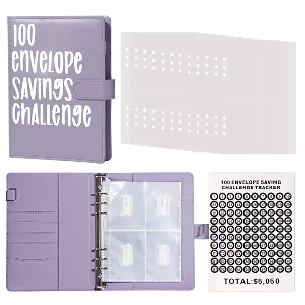 100 Envelope Challenge Binder - 100 Envelope Challenge Binder - Image 7 of 22