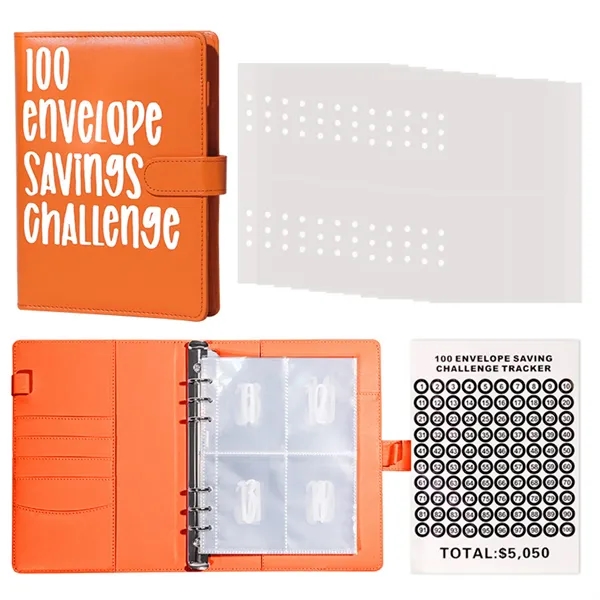 100 Envelope Challenge Binder - 100 Envelope Challenge Binder - Image 12 of 22