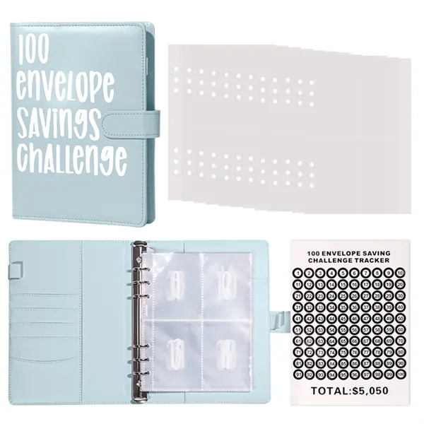 100 Envelope Challenge Binder - 100 Envelope Challenge Binder - Image 20 of 22