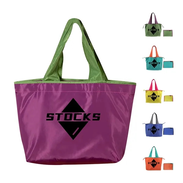 Waterproof Oxford Cloth Blank Folding Shopping Bag - Waterproof Oxford Cloth Blank Folding Shopping Bag - Image 0 of 0