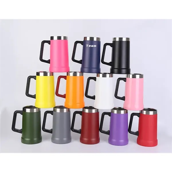 24oz Stainless Steel Beer Mug