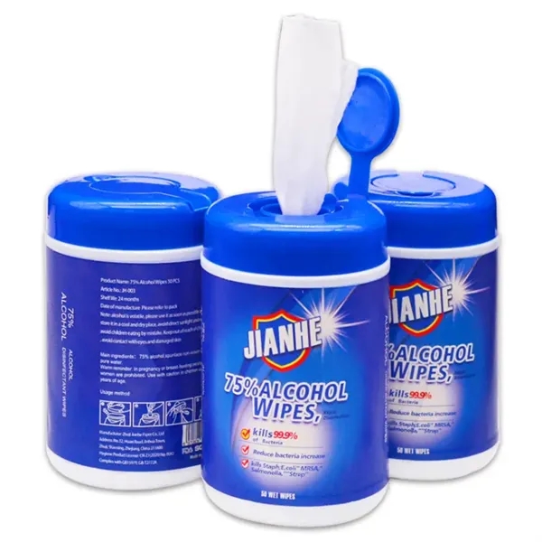 100Pcs Barreled Alcohol Wipes - 100Pcs Barreled Alcohol Wipes - Image 0 of 0