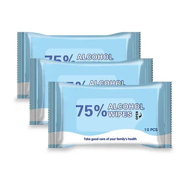 10 Count Alcohol Wipes - 10 Count Alcohol Wipes - Image 0 of 0