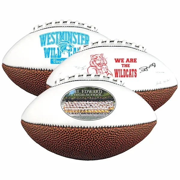 Custom Mid-Size Signature Football
