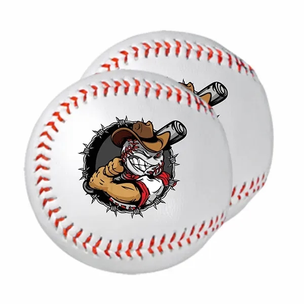 Custom Synthetic Leather Rubber Core Baseball