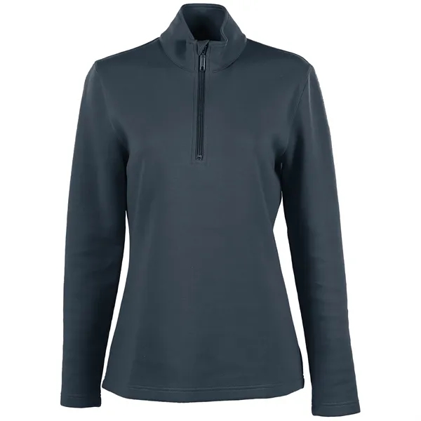Omni Women's Poly Cotton 1/4 Zip Fleece - Omni Women's Poly Cotton 1/4 Zip Fleece - Image 3 of 4