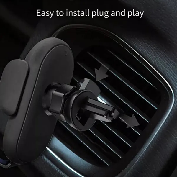 10W Fast Wireless Charger Smart Infrared Car Mobile Holder - 10W Fast Wireless Charger Smart Infrared Car Mobile Holder - Image 3 of 8