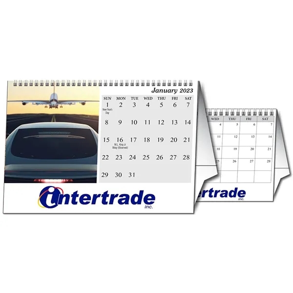 Custom tent desk calendar - Custom tent desk calendar - Image 0 of 0