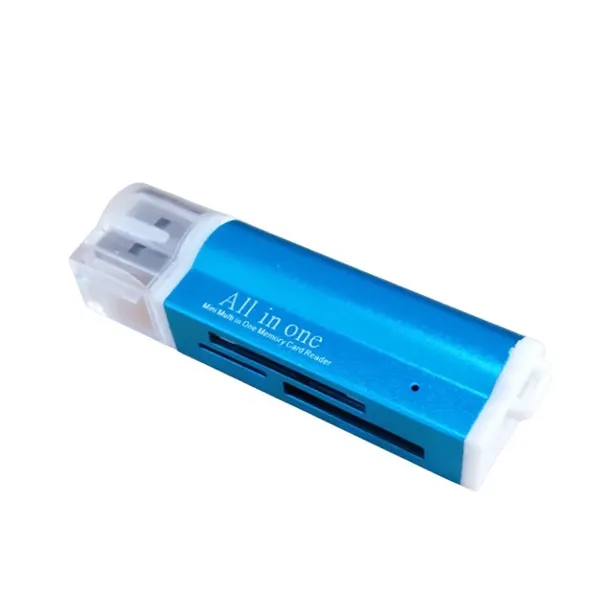 Portable USB 2.0 4 in 1 Memory Multi Card Reader - Portable USB 2.0 4 in 1 Memory Multi Card Reader - Image 6 of 8