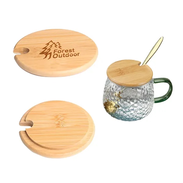 Bamboo Mug Cover with Spoon Hole - Bamboo Mug Cover with Spoon Hole - Image 0 of 1