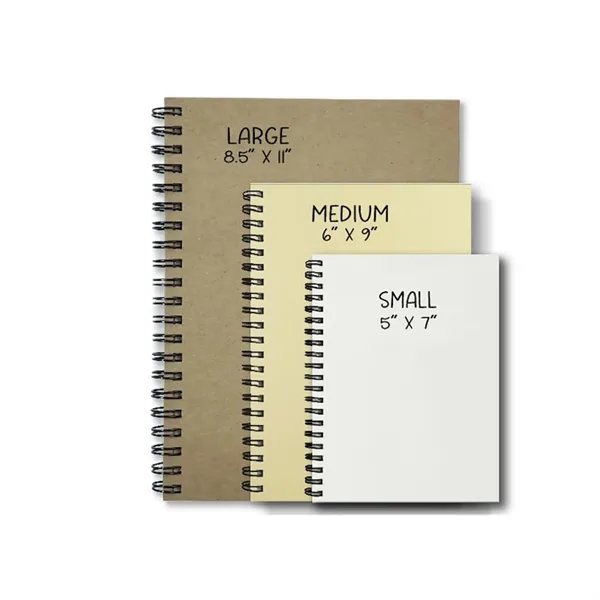 B6 Custom Spiral Notebook Journal for Clients - B6 Custom Spiral Notebook Journal for Clients - Image 1 of 5