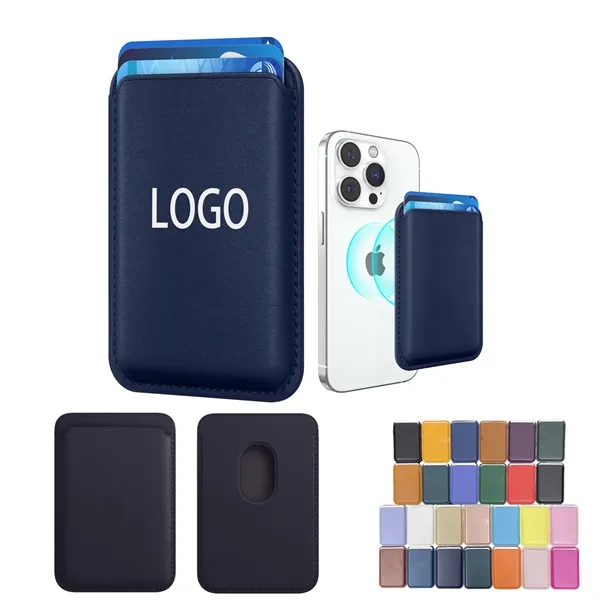 Magnetic Wallet Cell Phone Card Sleeves for  iPhone 15/14/13 - Magnetic Wallet Cell Phone Card Sleeves for  iPhone 15/14/13 - Image 0 of 7